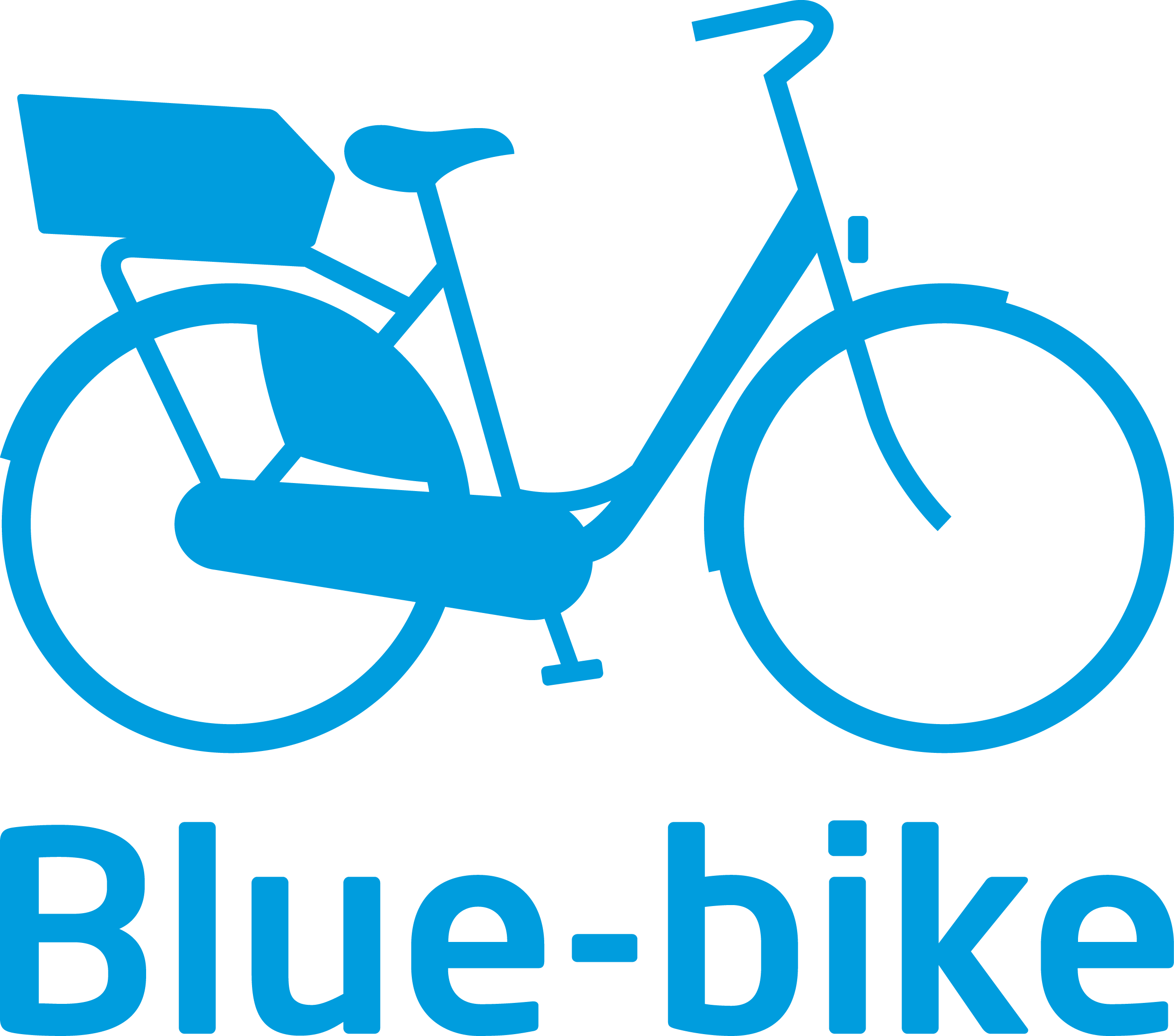 Blue Bike Logo